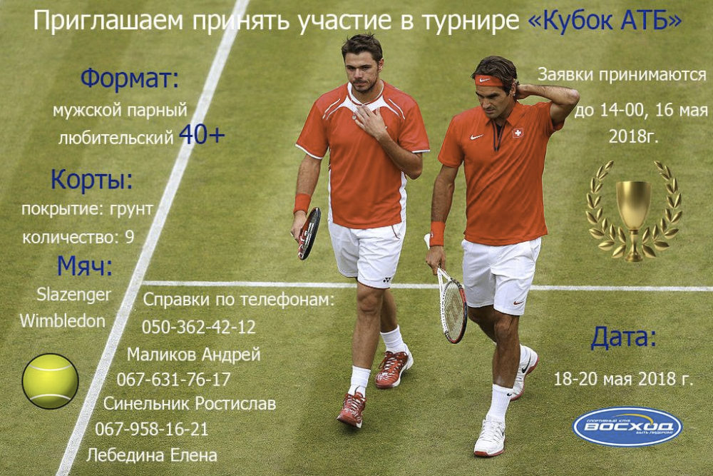 турнир по теннису Днепр